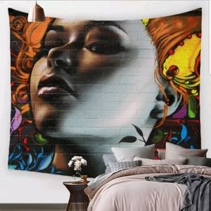 Graffiti Mama Tapestry